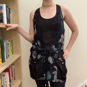 Versace silk crepe de chine top